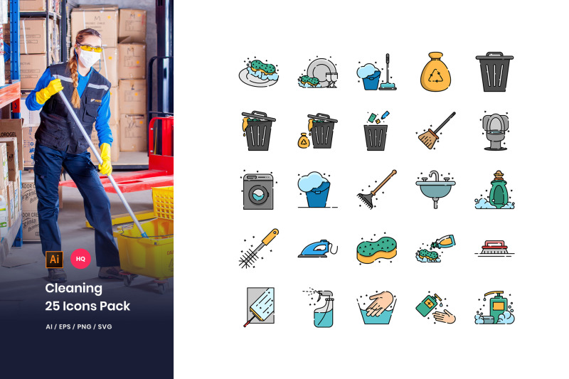 cleaning-icons-pack