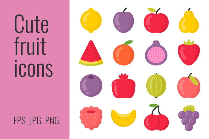 cute-smiling-fruit-icons