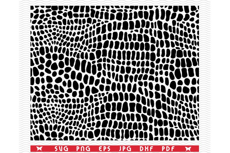 ssvg-alligator-skin-seamless-pattern