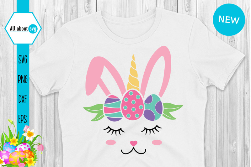 Download Easter Bunny Unicorn Svg By All About Svg | TheHungryJPEG.com