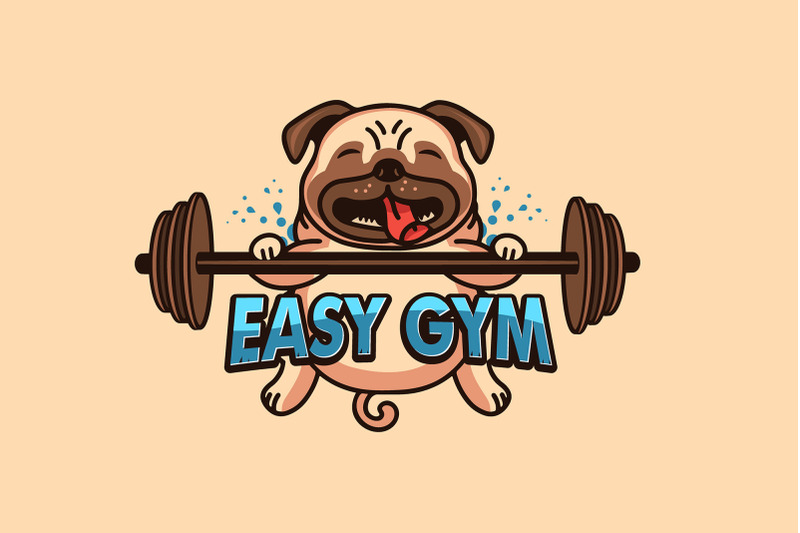 funny-pug-sport-cartoon-character