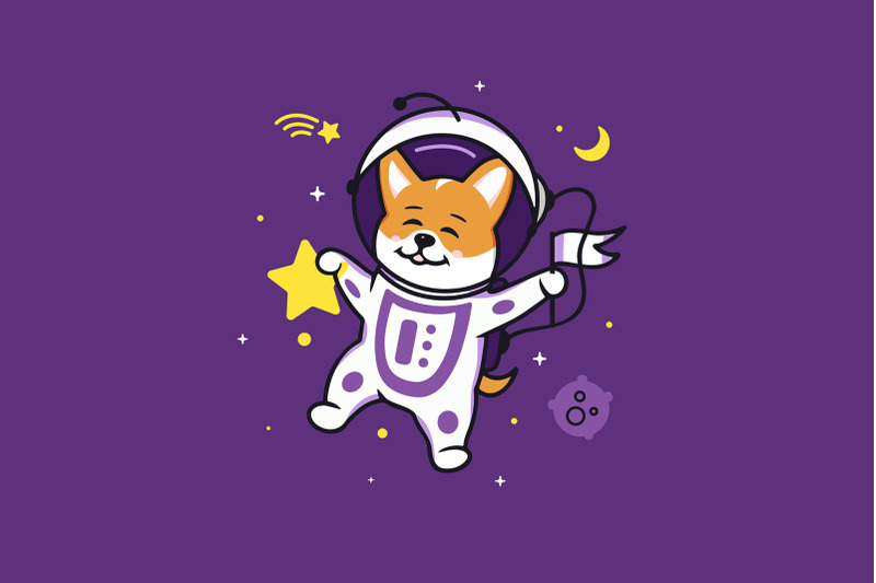 funny-dog-astronaut-character