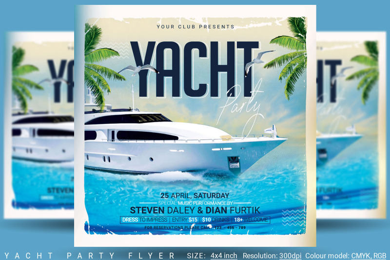 yacht-party-flyer