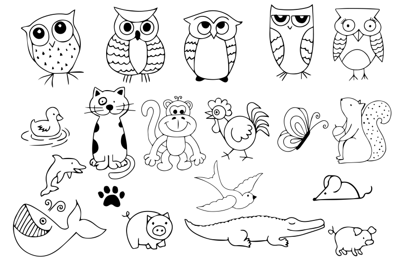 doodle-animals