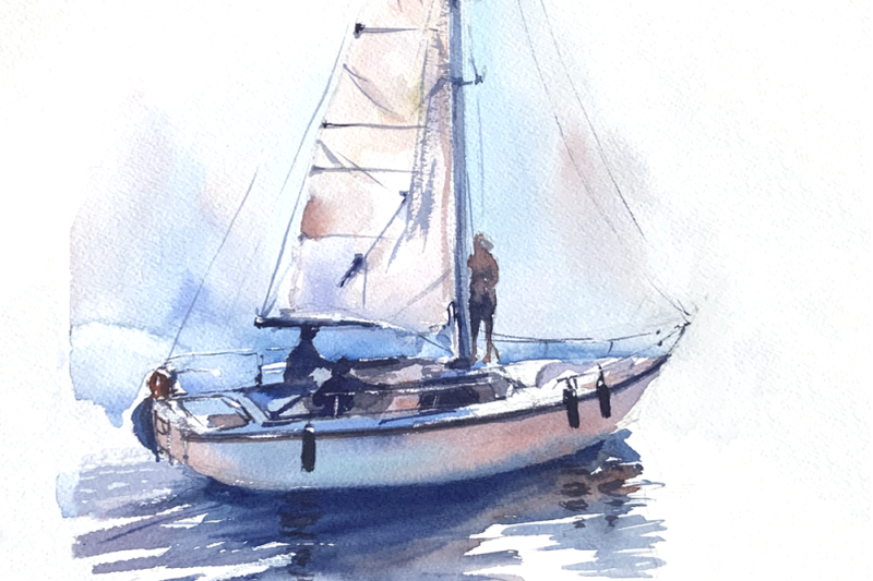 watercolor-sailboat-print