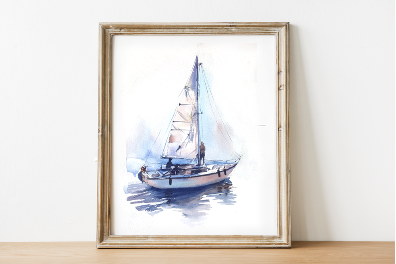 watercolor-sailboat-print