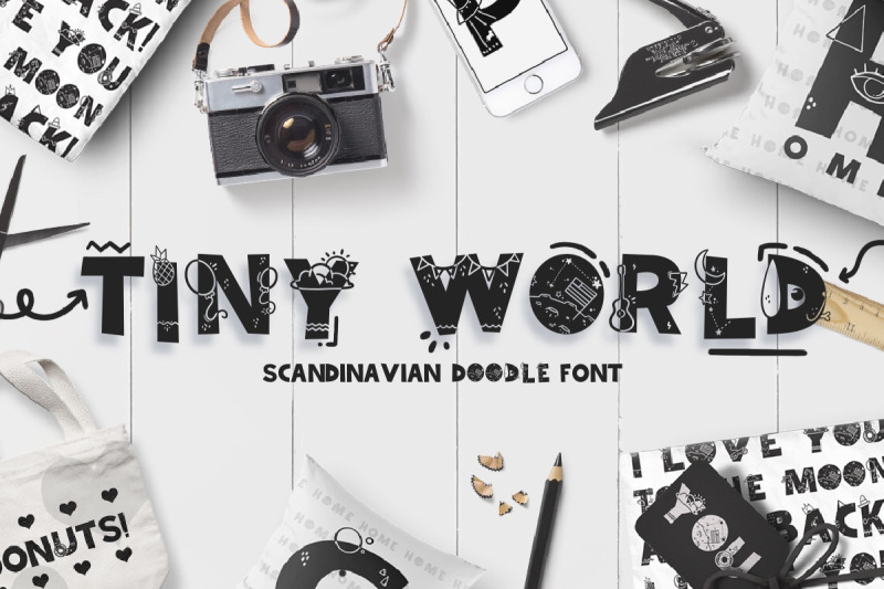 tiny-world-scandinavian-doodle-font