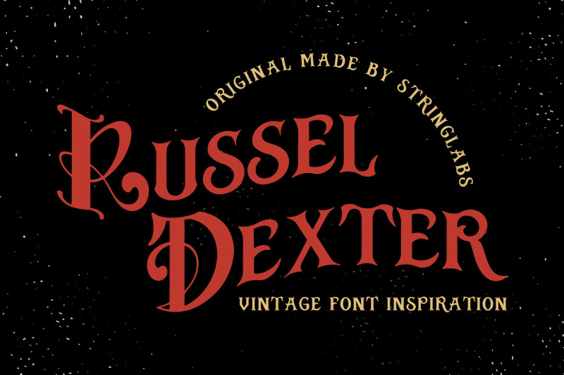 russel-dexter-retro-vintage-script-font