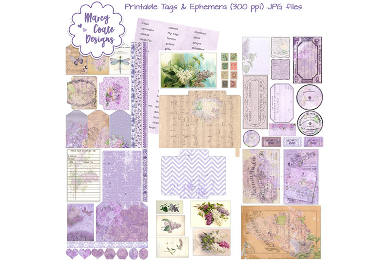 lilacs-printable-tags-pockets-amp-ephemera