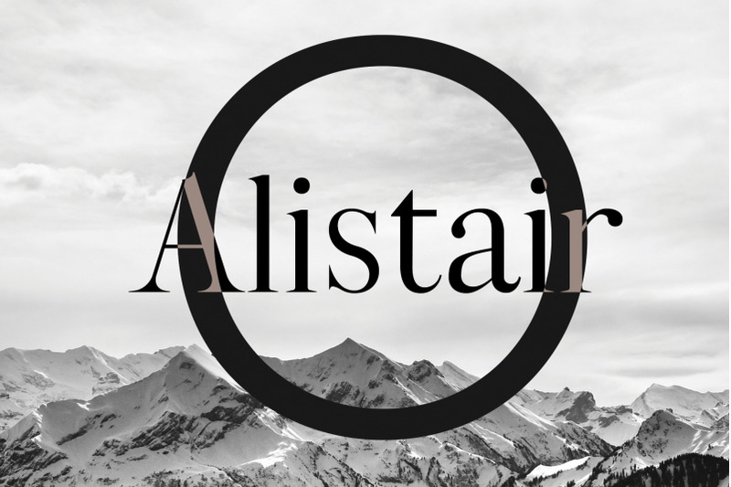 alistair-typeface