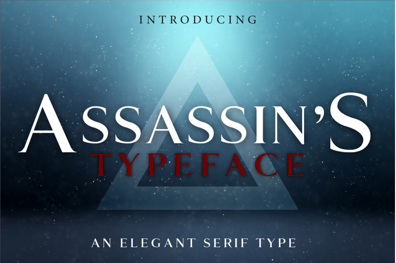 assassin-039-s-an-elegant-typeface