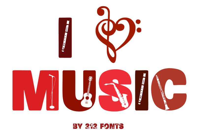 music-display-caps-font-and-bonus-instruments-amp-notes-dingbat