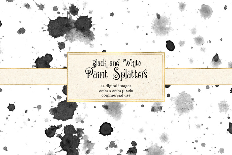 black-and-white-paint-splatters-digital-paper