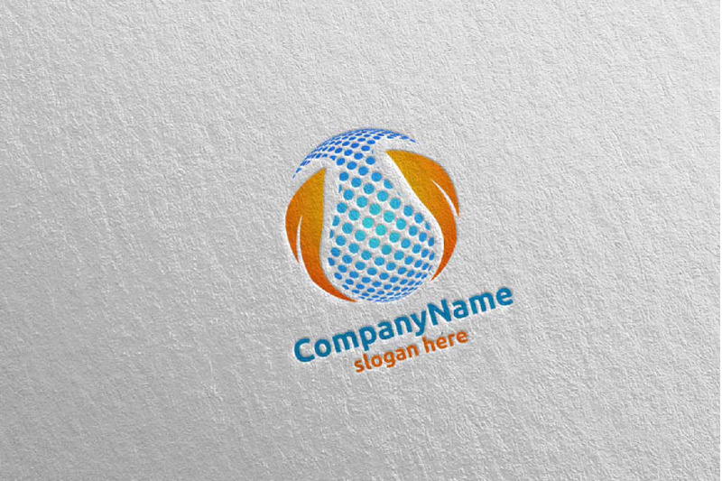 water-drop-and-cleaning-logo-design