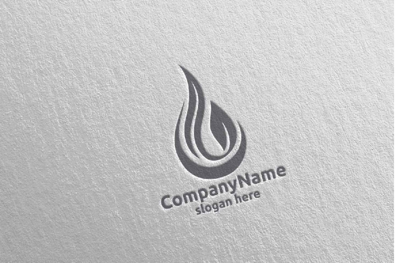water-drop-and-cleaning-logo-design
