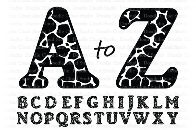 giraffe-alphabet-svg-animal-letters-svg-cut-files-alphabet-clipart
