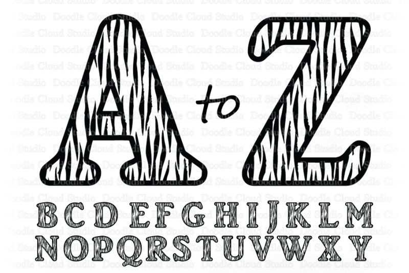 tiger-alphabet-svg-tiger-letters-svg-tiger-alphabet-clipart