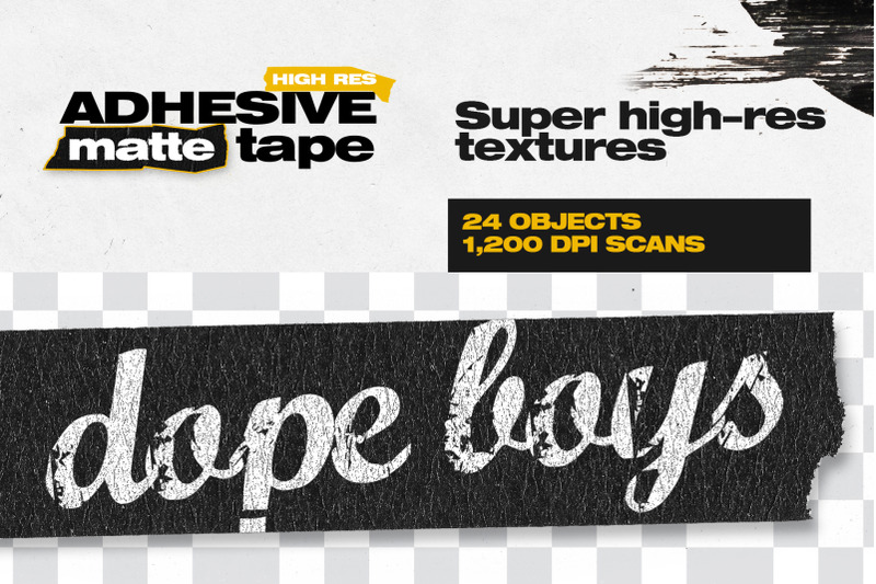 high-res-adhesive-matte-tape-objects
