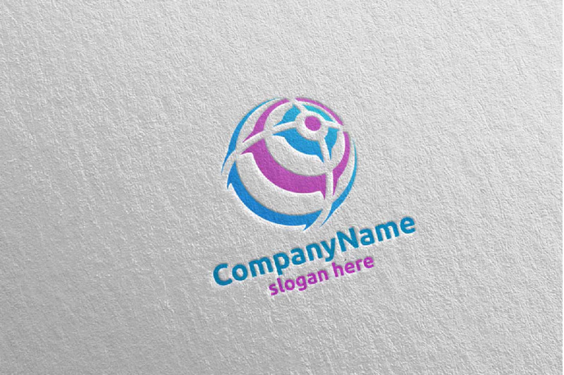 global-modern-technology-logo-design-8