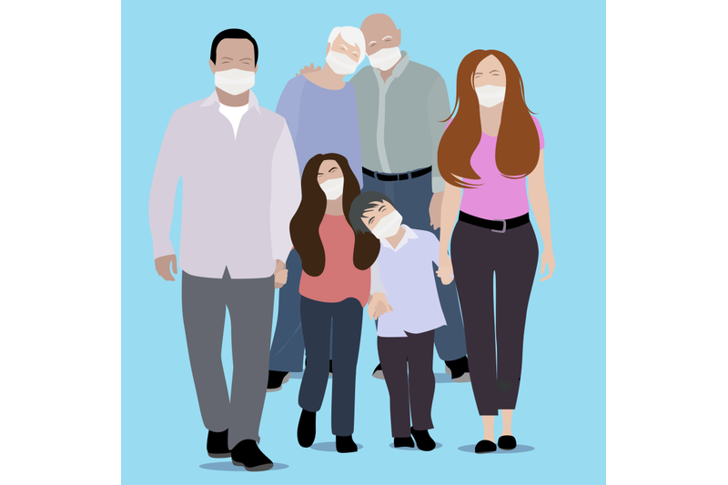 happy-family-in-protection-mask-against-virus