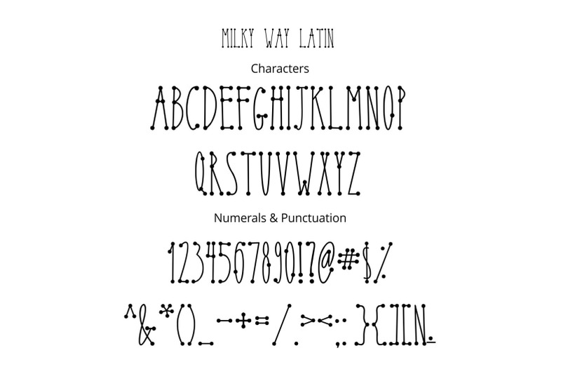 milky-way-font