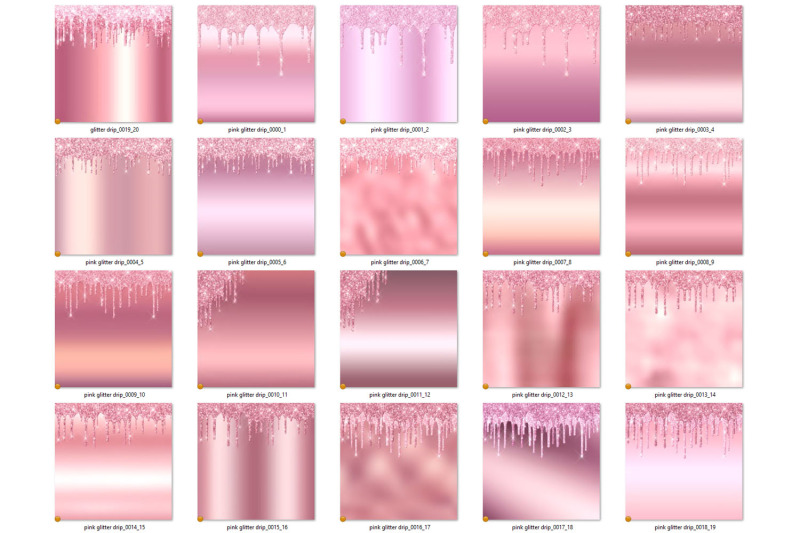pink-dripping-glitter-digital-paper