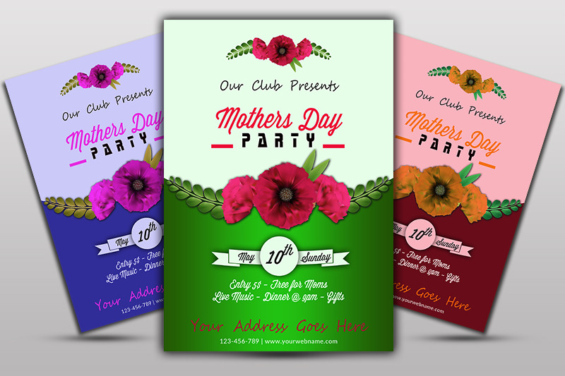 mother-day-party-flyer