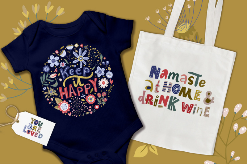 think-positive-floral-bundle