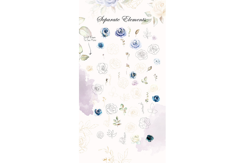 watercolor-clipart-wedding-flowers