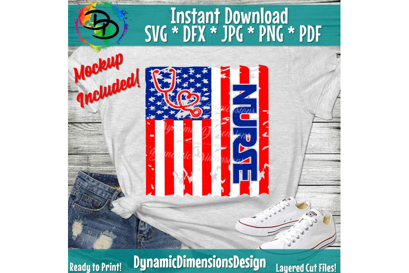 Download Nurse svg, Flag SVG, Flag png, American flag svg ...