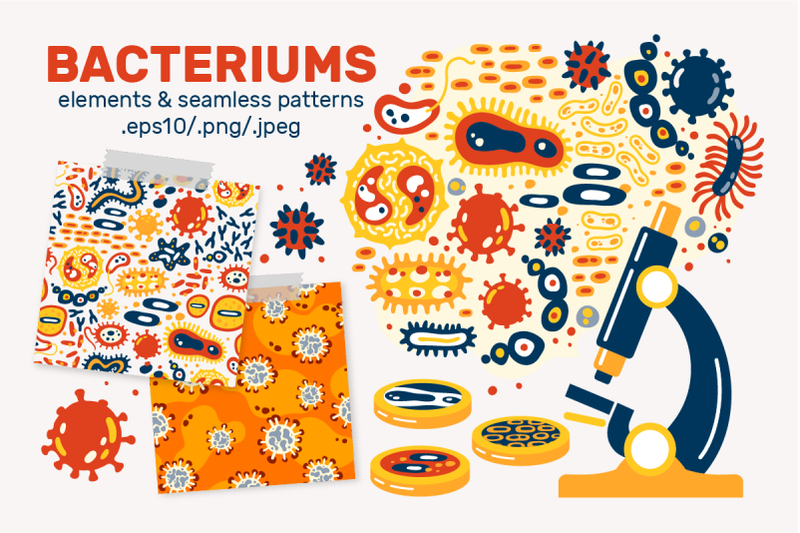 bacteriums-patterns-amp-illustrations