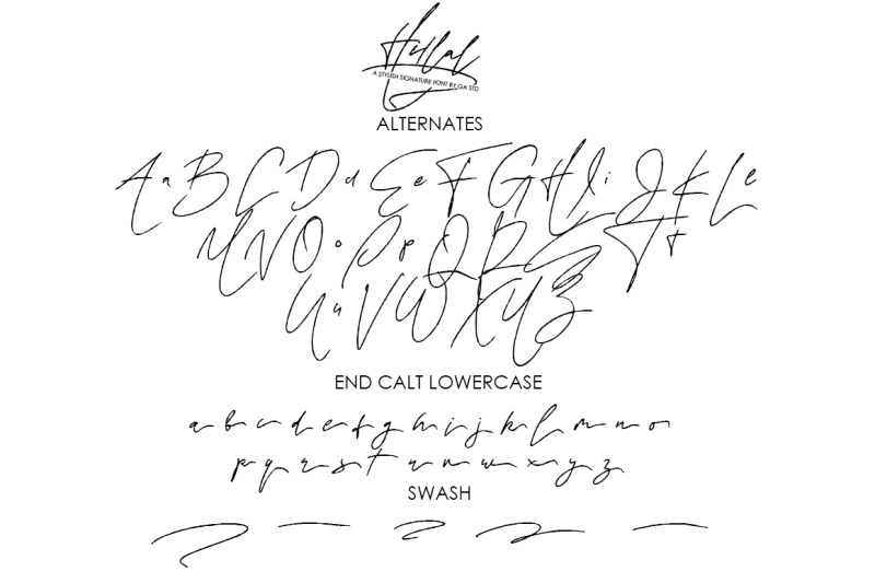 hillal-a-stylish-signature-font