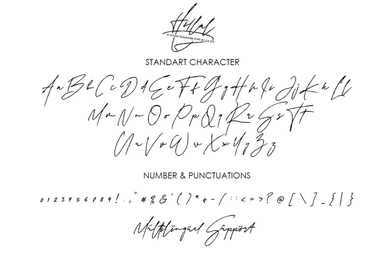 hillal-a-stylish-signature-font