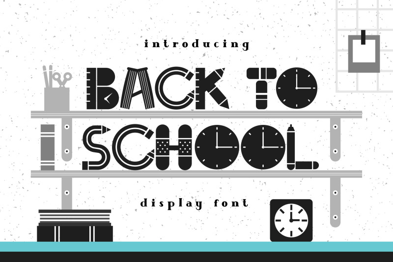 back-to-school-font