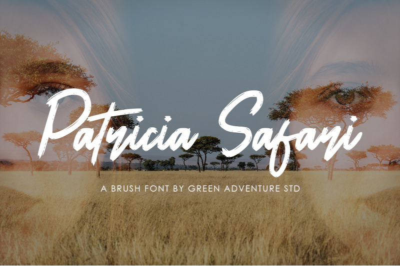 patricia-safari-a-brush-font