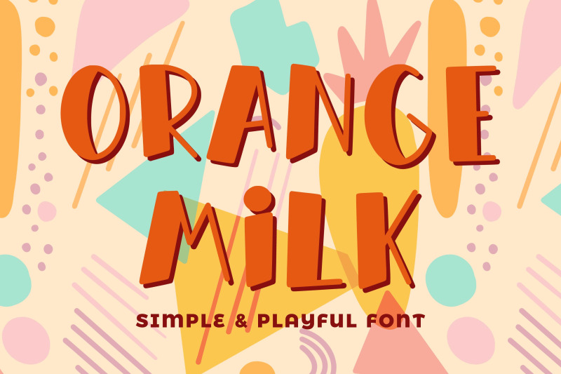 orange-milk