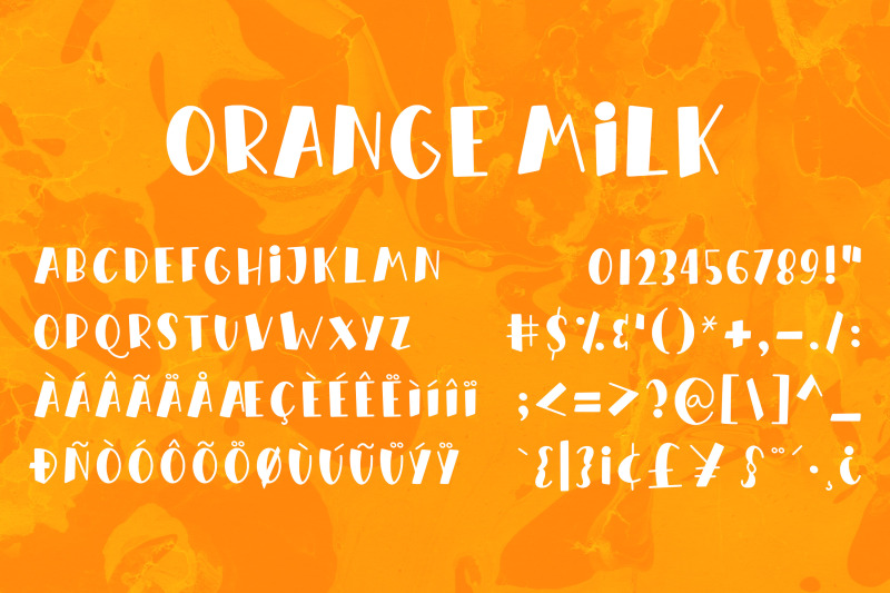 orange-milk
