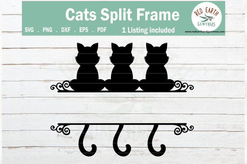 cat-split-monogram-frame-svg-sitting-cats-svg-png-dxf-eps