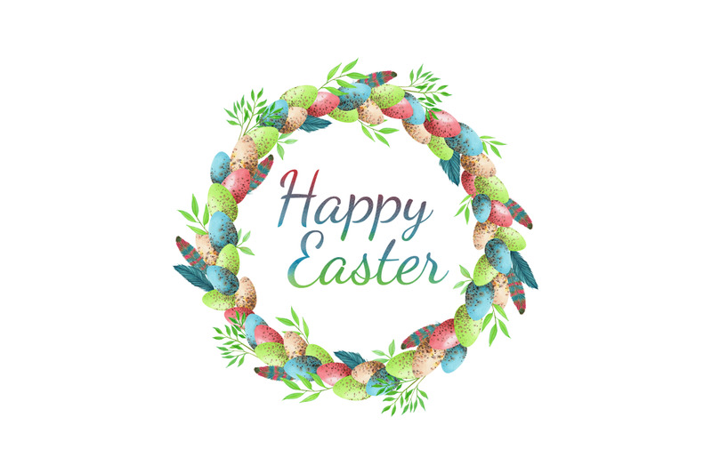 easter-greeting-card-with-rainbow-easter-eggs-wreath