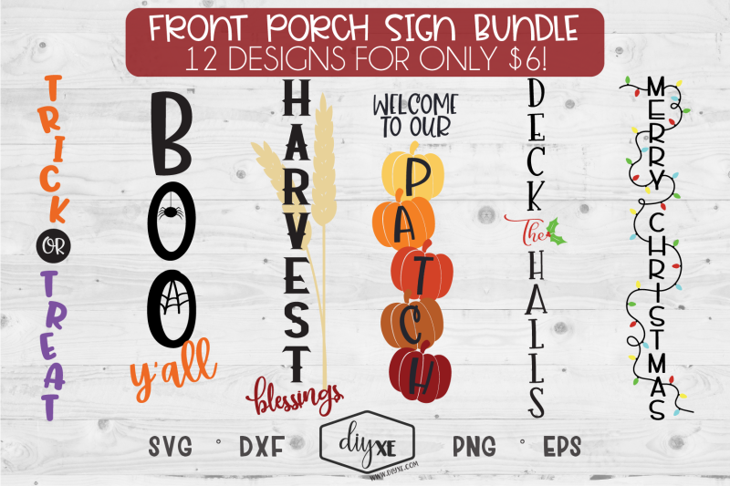 Download Home Sweet Home Bundle - A Collection Of Front Porch Sign ...