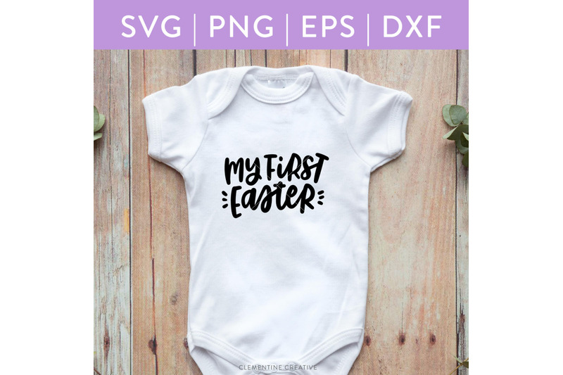 Free Free 194 Baby&#039;s First Easter Free Svg SVG PNG EPS DXF File