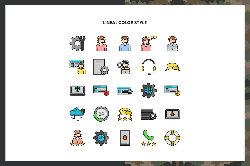 technical-support-icons-pack