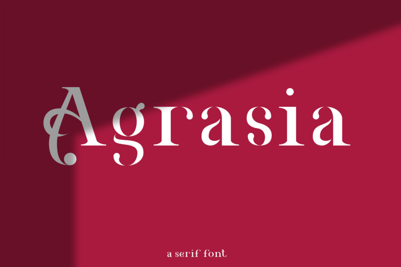 agrasia-serif-font