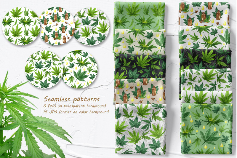 cannabis-hemp-watercolor-clipart