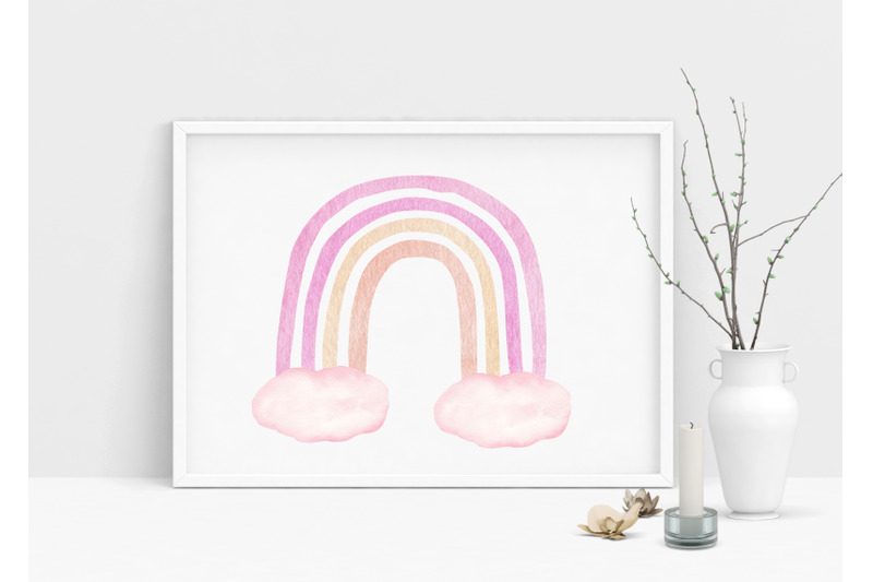 watercolor-pastel-rainbow-collection
