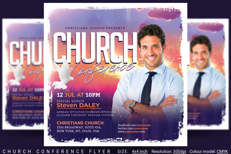 church-conference-flyer