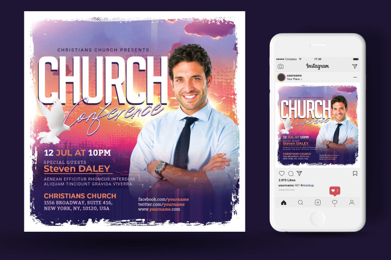 church-conference-flyer