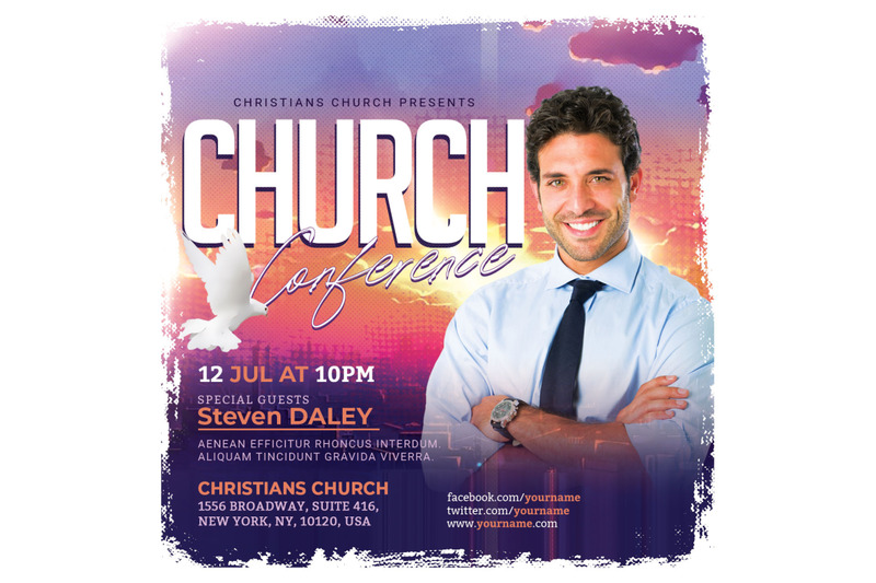 church-conference-flyer