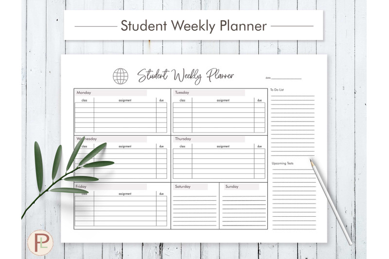 student-weekly-planner