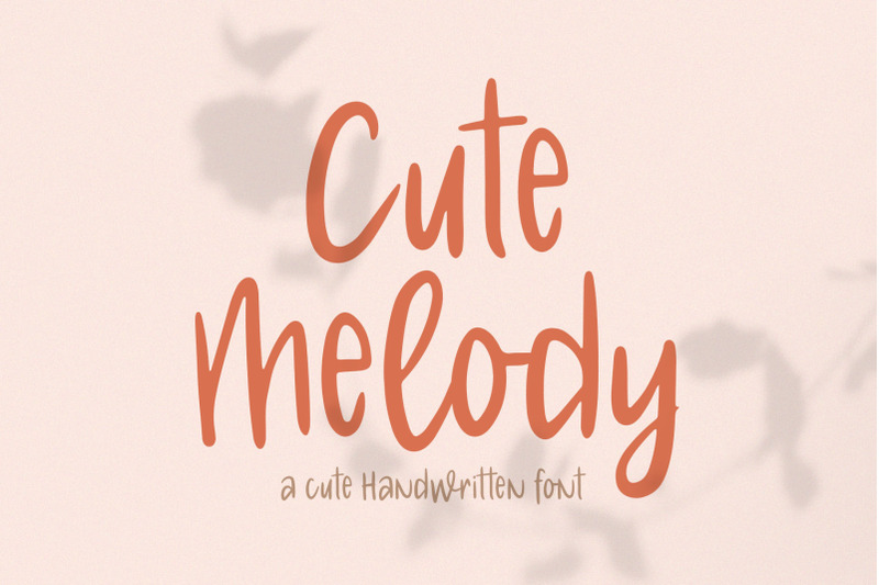 cute-melody-cute-handwritten-font